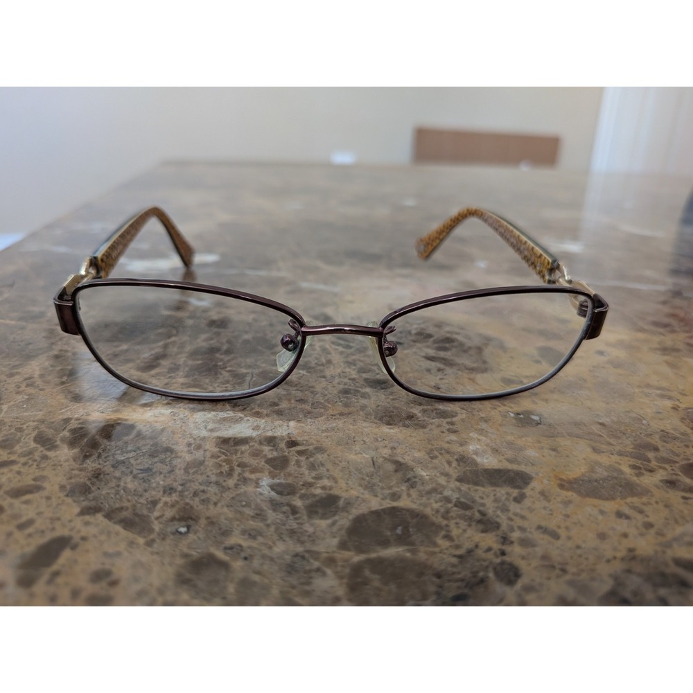 COACH HC 5054 9187 Women's Eyeglasses | Satin Brown 51-17-135mm Authentic